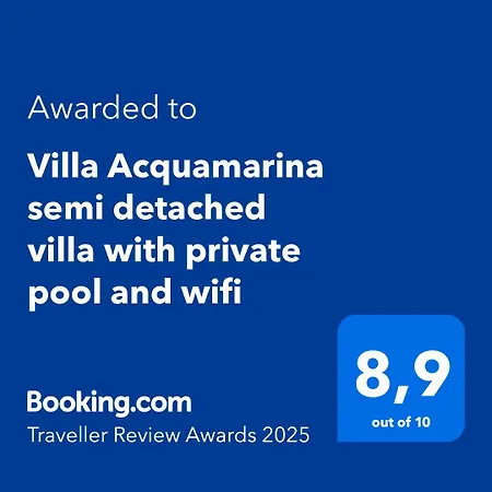 Acquamarina Semi Detached With Private Pool And Wifi Торре-делле-Стелле